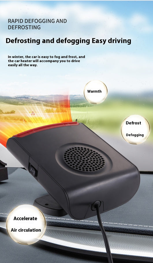 Calefactor Portátil para Auto con Desempañador y Ventilador - Image 7