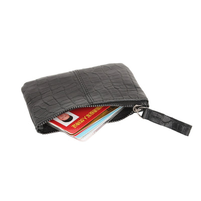 Monedero Compacto de Cuero Crazy Horse Estilo Retro para Hombre - Image 15