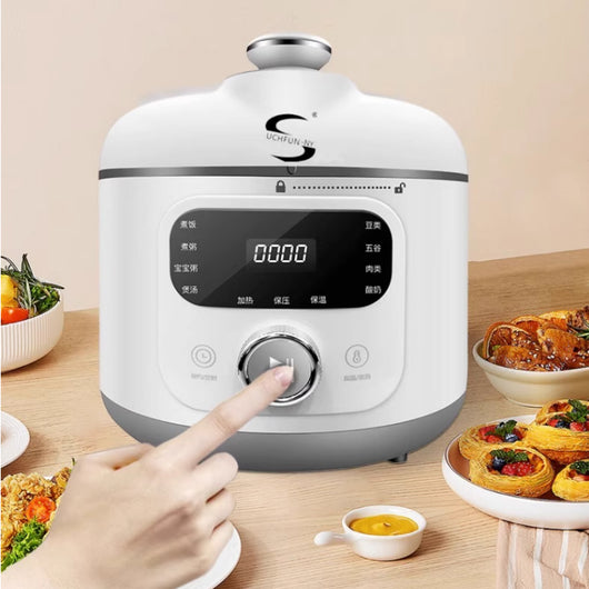Olla a Presión Eléctrica 110V Compacta para el Hogar
