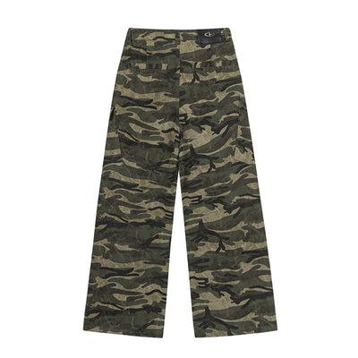 Pantalones de Trabajo Camuflaje Urbano - Estilo Casual Versátil - Image 2