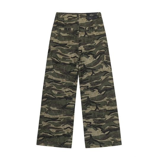 Pantalones de Trabajo Camuflaje Urbano - Estilo Casual Versátil - Image 2