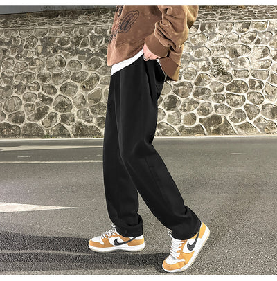 Jeans Grises Holgados de Pierna Recta para Hombre - Image 10