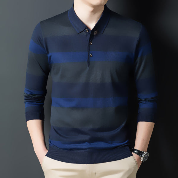 Camisa Casual de Rayas para Hombre - Cómoda y Moderna
