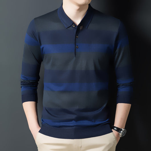 Camisa Casual de Rayas para Hombre - Cómoda y Moderna