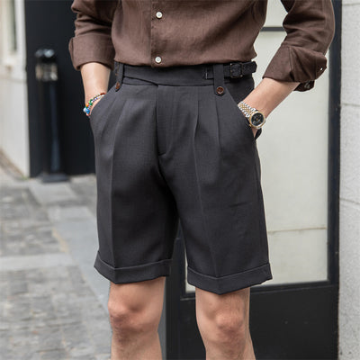 Shorts Casuales Transpirables de Talle Alto para Hombre - Image 12