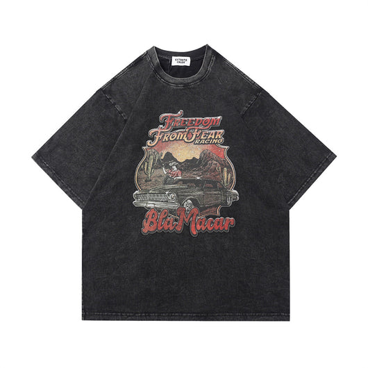 Camiseta Estampada de Manga Corta para Hombre - Image 12