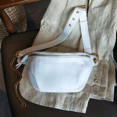 Bolso Bandolera de Cuero Genuino con Correa Ancha Ajustable - Image 8