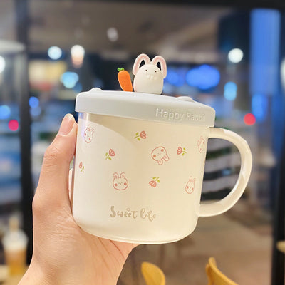 Taza Térmica con Cuchara y Tapa - Diseño Corazón Adorable para Niña - Image 11