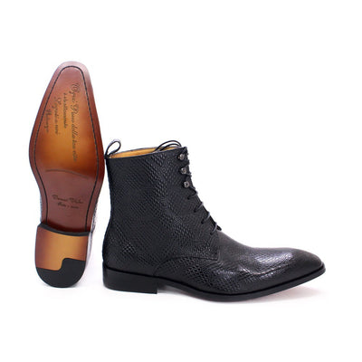 Zapatos de Cuero para Hombre Punta Afilada Elegancia Moderna - Image 10