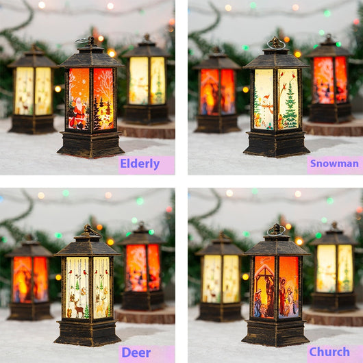 Lámpara Navideña LED Portátil Santa Claus - Luz Decorativa a Batería para Interior y Exterior - Image 33