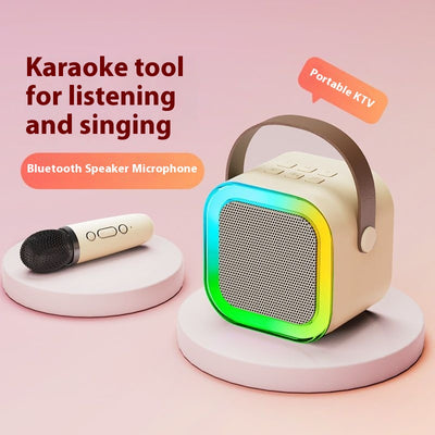 Micrófono Inalámbrico Bluetooth para Karaoke Familiar - Sistema Todo en Uno - Image 2