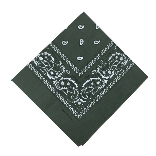 Pañuelo Cuadrado de Algodón con Estampado de Flor de Cajú 55cm - Image 38