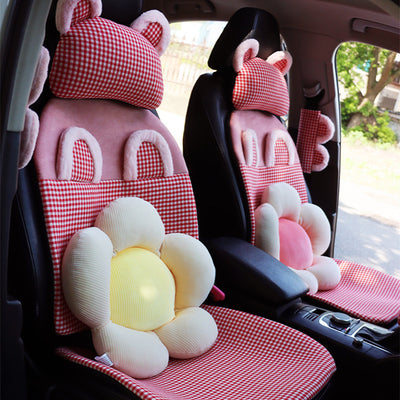 Cojín de Asiento para Auto Escocés Lino Cuatro Estaciones - Image 23