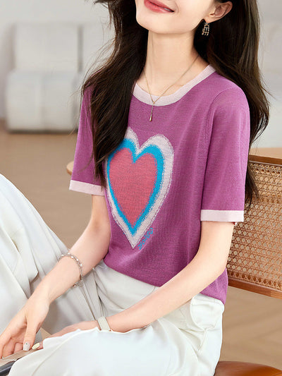 Camiseta Ligera Transpirable Fashion Love - Playera Básica Cómoda - Image 7