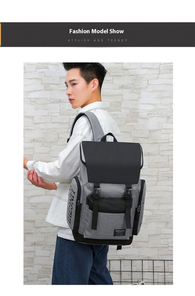 Mochila Universitaria de Gran Capacidad con Compartimento para Laptop - Image 26