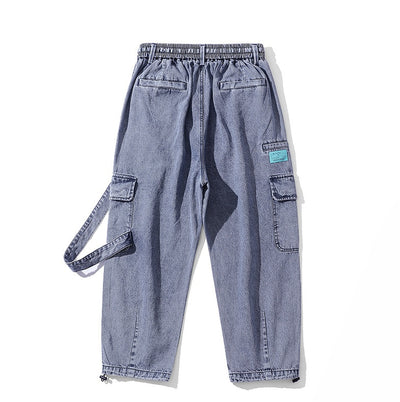 Pantalones Jeans Holgados Zanahoria para Hombre - Estilo Casual - Image 20