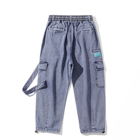 Pantalones Jeans Holgados Zanahoria para Hombre - Estilo Casual - Image 20