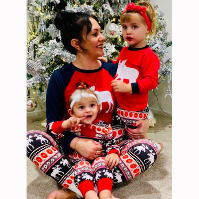 Pijamas Navideños Estampado Reno para Toda la Familia - Image 12