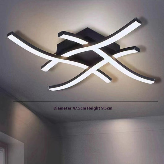 Lámpara de Techo LED Minimalista Moderna para Sala y Dormitorio - Image 13