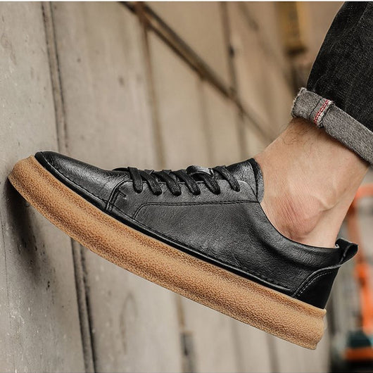 Zapatos de Cuero Británico Transpirables - Estilo Casual y Versátil - Image 17