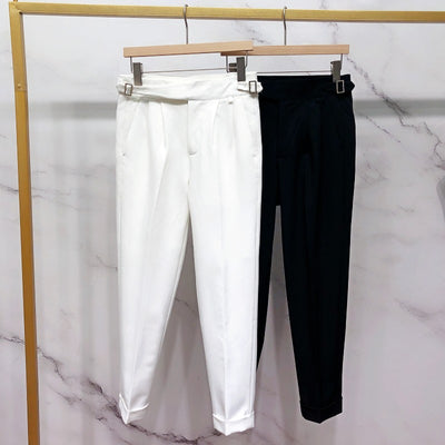 Pantalones Cortos Rectos Blancos para Hombre - Estilo Verano - Image 3