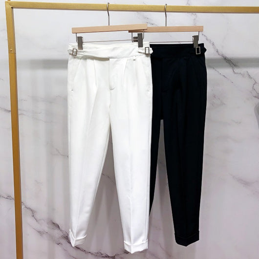 Pantalones Cortos Rectos Blancos para Hombre - Estilo Verano - Image 3