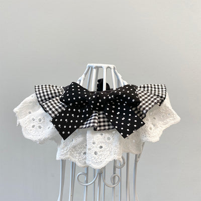 Babero Bandana para Mascotas con Lazo Decorativo - Image 8