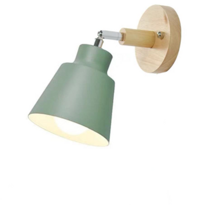 Lámpara de Pared Minimalista de Madera con Cierre - Image 11