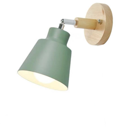 Lámpara de Pared Minimalista de Madera con Cierre - Image 11