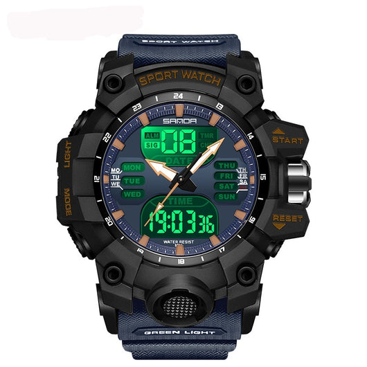 Reloj Inteligente Hombre Estilo Coreano Resistente al Agua y Golpes con Pantalla Transparente - Image 8