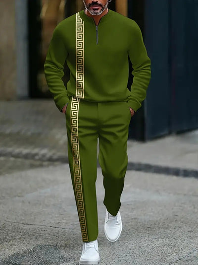 Conjunto Deportivo Casual con Polo Manga Larga y Pantalón - Image 17