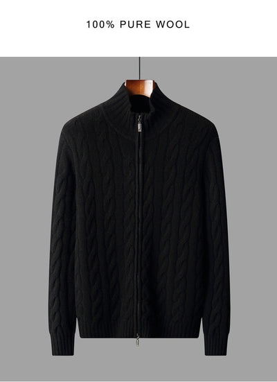 Abrigo de Punto con Cierre Innovador para Hombre - Image 23