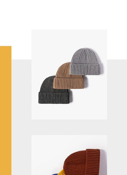 Gorro de Punto Ajustable Caña Corta para Hombre y Mujer - Abrigo Invernal - Image 19