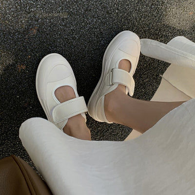 Zapatos Casuales para Mujer con Velcro y Suela Gruesa - Image 3
