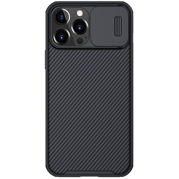 Funda Protectora para Móvil con Espejo Negro y Cubierta Deslizante