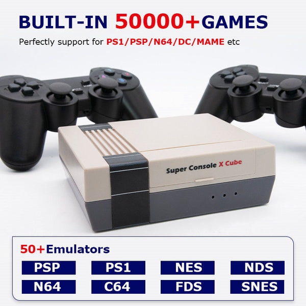Consola Retro Clásica Roja y Blanca con 620 Juegos Integrados