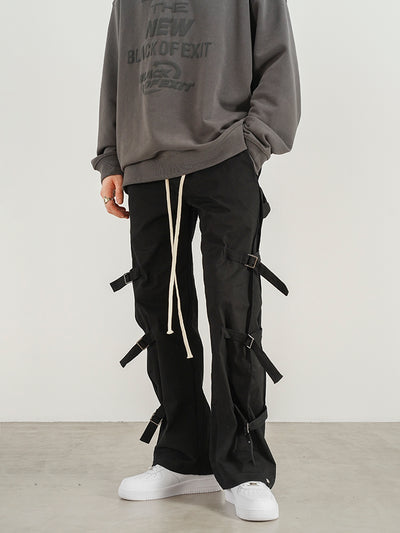 Pantalón de Trabajo con Ajuste de Correa - Cómodo y Versátil - Image 3