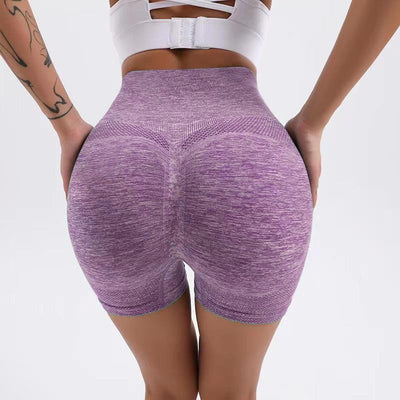Shorts de Yoga Cintura Alta Levanta Glúteos - Secado Rápido sin Costuras - Image 14