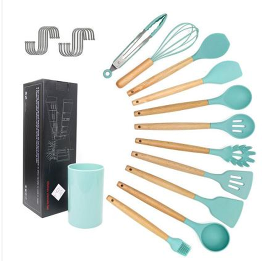 Juego de Utensilios de Cocina en Silicona - Espátula y Cuchara para Cocinar - Image 4