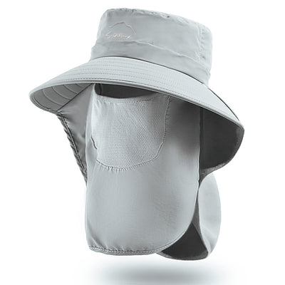 Sombrero Pescador de Ala Ancha con Protección Solar para Hombre - Image 9