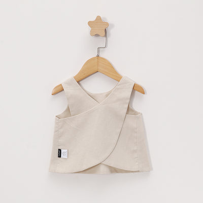 Chaleco Vintage Slim Anti-cardigan Nórdico para Bebé - Estilo Instagram Verano - Image 6