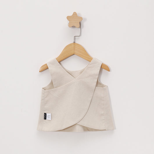 Chaleco Vintage Slim Anti-cardigan Nórdico para Bebé - Estilo Instagram Verano - Image 6