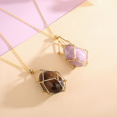 Colgante de Cristal Natural Primavera 2023 - Collar de Paz para Regalo de Día de Enamorados - Image 5