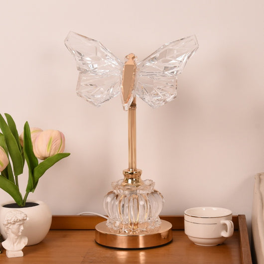 Lámpara de Mesa Mariposa para Dormitorio - Luz Ambiental Creativa - Image 4