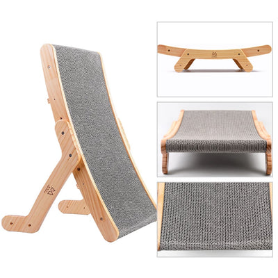 Cama Gato Deformable con Rascador de Cartón Corrugado y Núcleo Reemplazable - Image 16