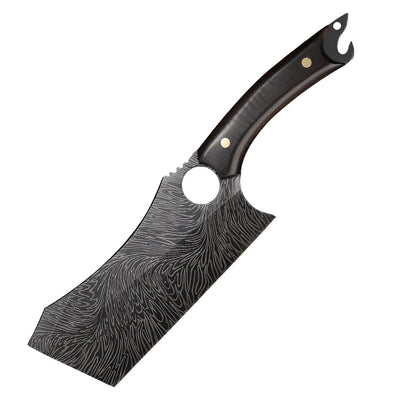 Cuchillo Táctico Multiusos de Titanio Negro para Cocina - 5 Funciones - Image 5