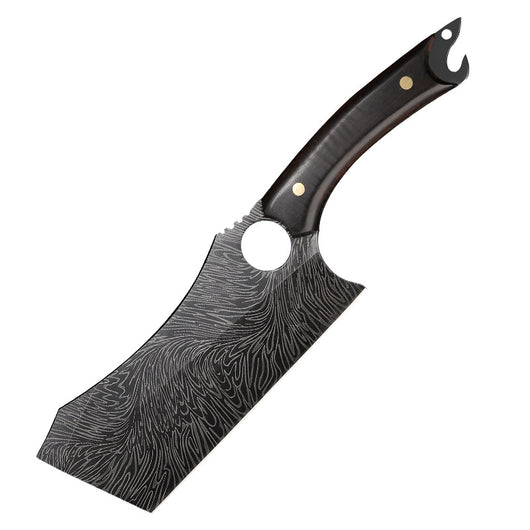 Cuchillo Táctico Multiusos de Titanio Negro para Cocina - 5 Funciones - Image 5
