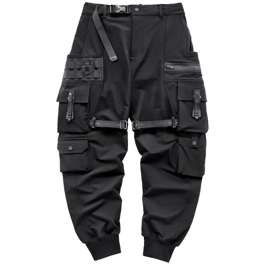 Pantalones Deportivos Holgados con Cordón para Hombre - Image 8