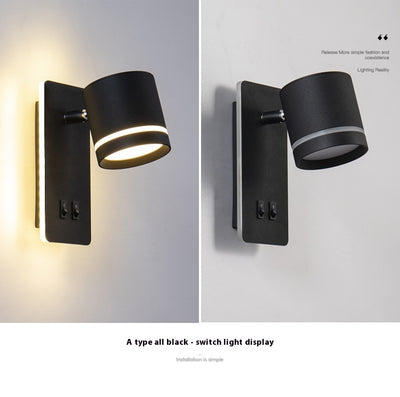Lámpara LED de Lectura Minimalista Nórdica para Mesita de Noche - Image 8