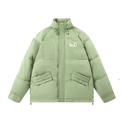 Chaqueta Retro de Algodón Holgada para Parejas - Image 8